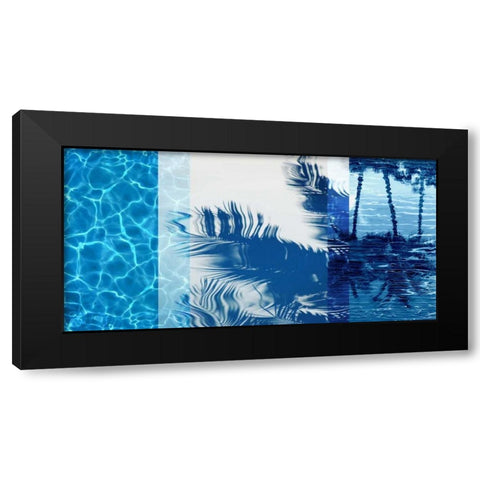 Palm Resort I Black Modern Wood Framed Art Print with Double Matting by Carter, Charlie