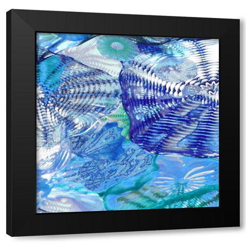 Underwater Perspective I Black Modern Wood Framed Art Print with Double Matting by Carter, Charlie