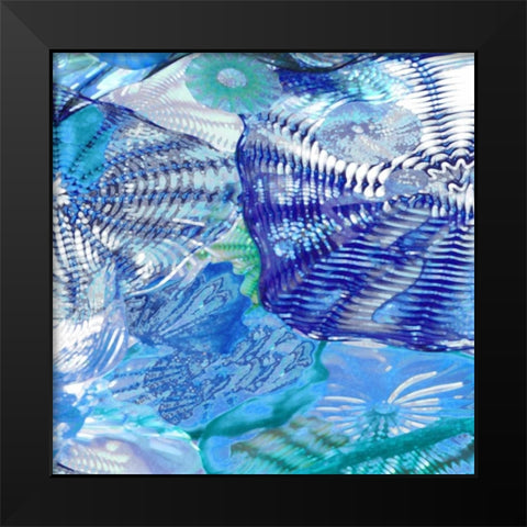 Underwater Perspective I Black Modern Wood Framed Art Print by Carter, Charlie
