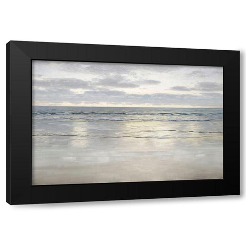 Sunlight on the Sea Black Modern Wood Framed Art Print with Double Matting by McKee, Christy