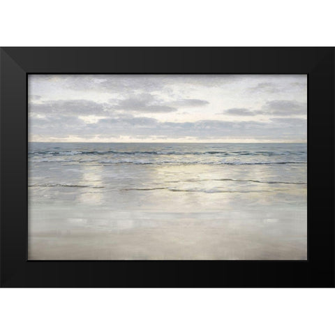 Sunlight on the Sea Black Modern Wood Framed Art Print by McKee, Christy