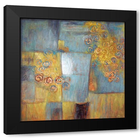 Bona Fide I Black Modern Wood Framed Art Print with Double Matting by Baker, Christina