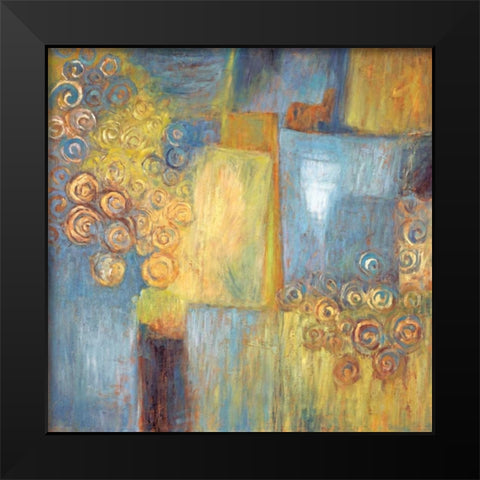 Bona Fide II Black Modern Wood Framed Art Print by Baker, Christina
