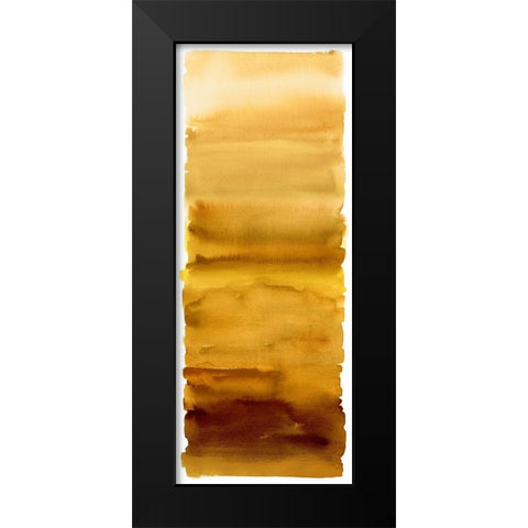 Amber Blend Black Modern Wood Framed Art Print by Corbin, Allie