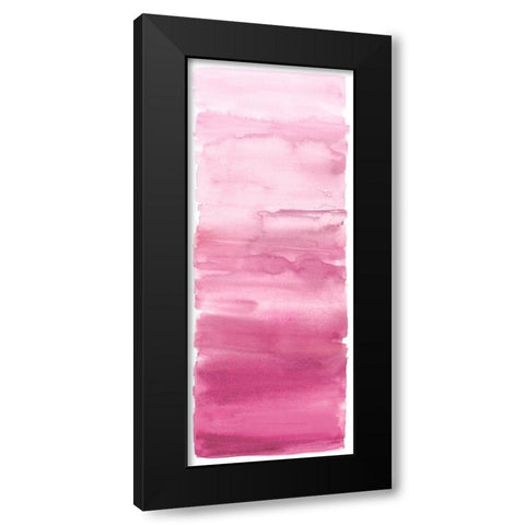 Blush Blend Black Modern Wood Framed Art Print with Double Matting by Corbin, Allie