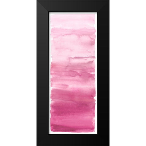 Blush Blend Black Modern Wood Framed Art Print by Corbin, Allie