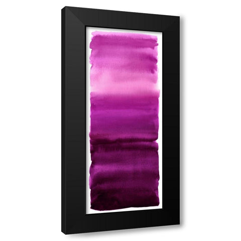 Magenta Blend Black Modern Wood Framed Art Print with Double Matting by Corbin, Allie