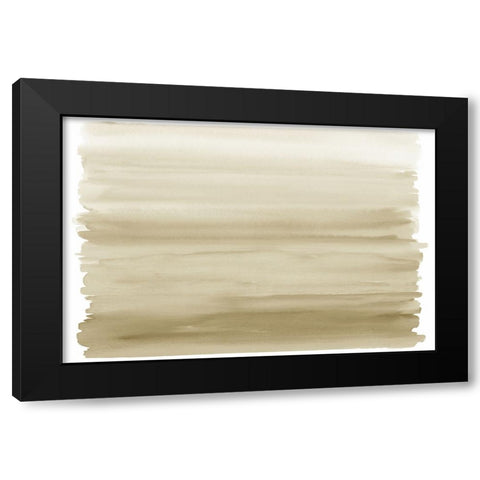 Ombre Cream I Black Modern Wood Framed Art Print by Corbin, Allie