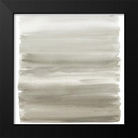 Ombre Neutral II Black Modern Wood Framed Art Print by Corbin, Allie