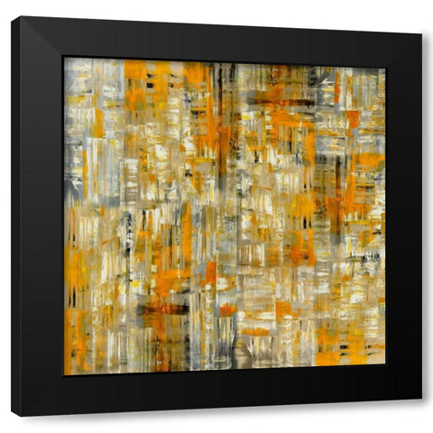 Spirited Black Modern Wood Framed Art Print with Double Matting by Russel, Christy