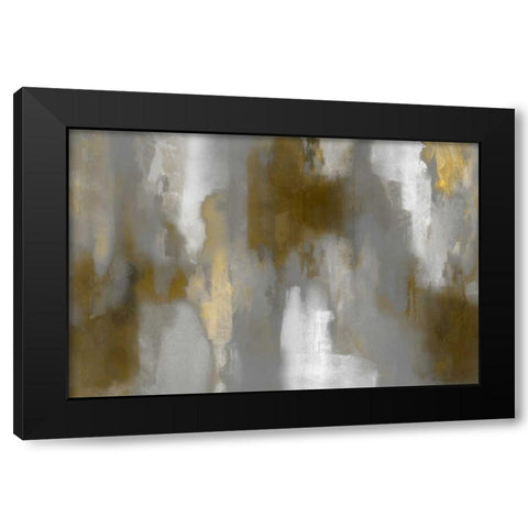 In Depth Black Modern Wood Framed Art Print by Spencer, Carey