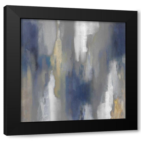 Essential Black Modern Wood Framed Art Print by Spencer, Carey