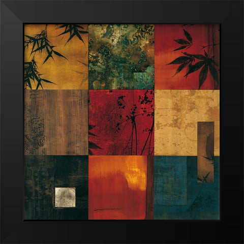 The Middle Way II Black Modern Wood Framed Art Print by Donovan, Chris