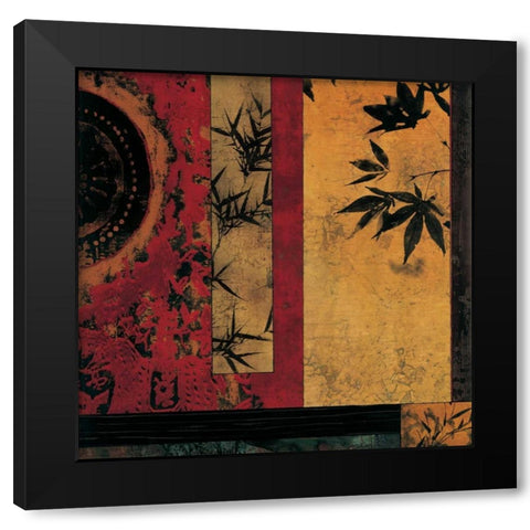 Sun Salutation II Black Modern Wood Framed Art Print by Donovan, Chris