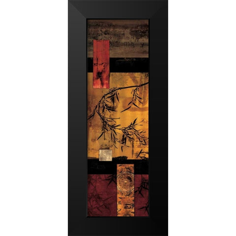 Essence I Black Modern Wood Framed Art Print by Donovan, Chris