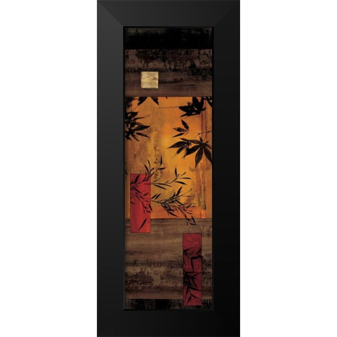Essence II Black Modern Wood Framed Art Print by Donovan, Chris