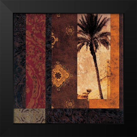 Moroccan Nights I Black Modern Wood Framed Art Print by Donovan, Chris
