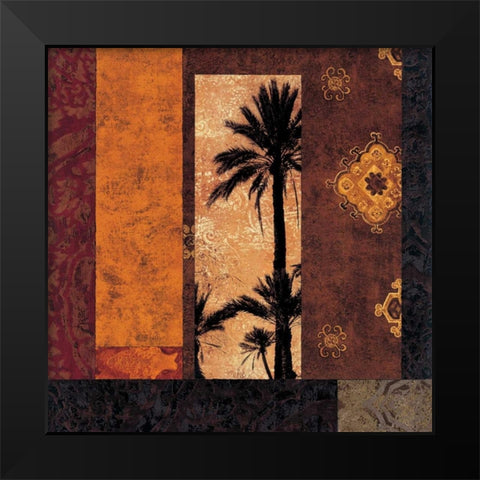 Moroccan Nights II Black Modern Wood Framed Art Print by Donovan, Chris