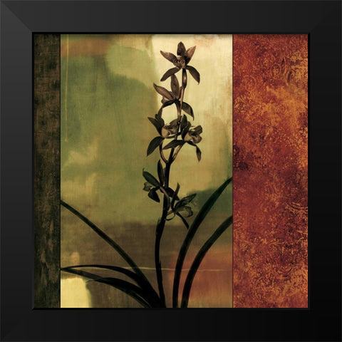 Mesmerized I Black Modern Wood Framed Art Print by Donovan, Chris