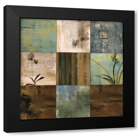 Right Action I Black Modern Wood Framed Art Print with Double Matting by Donovan, Chris