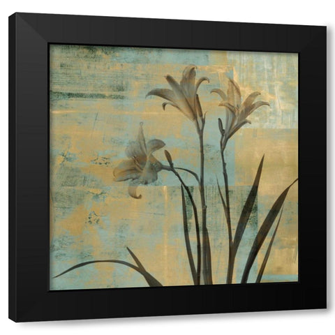 In Play I Black Modern Wood Framed Art Print with Double Matting by Donovan, Chris