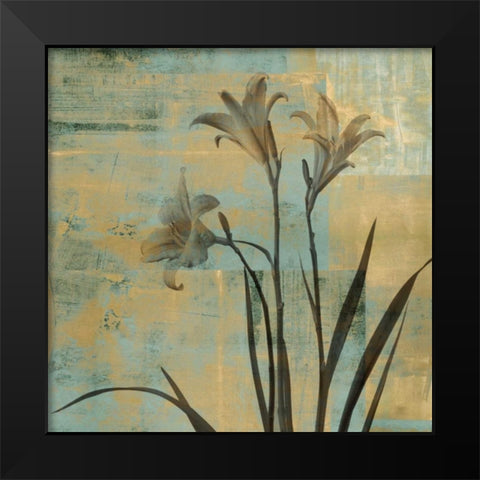 In Play I Black Modern Wood Framed Art Print by Donovan, Chris