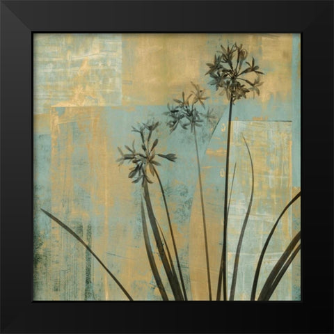 In Play II Black Modern Wood Framed Art Print by Donovan, Chris