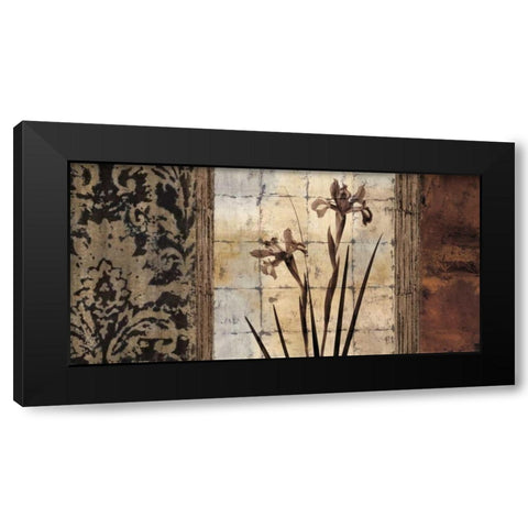 Bodhi II Black Modern Wood Framed Art Print with Double Matting by Donovan, Chris