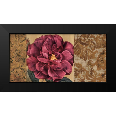 Heirloom II Black Modern Wood Framed Art Print by Donovan, Chris