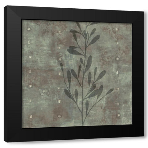 Entice II Black Modern Wood Framed Art Print by Donovan, Chris