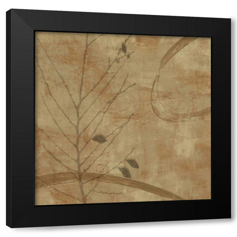 Beguile I Black Modern Wood Framed Art Print by Donovan, Chris