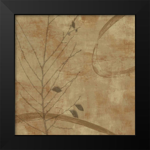 Beguile I Black Modern Wood Framed Art Print by Donovan, Chris