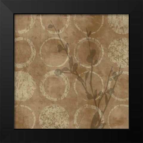Beguile II Black Modern Wood Framed Art Print by Donovan, Chris