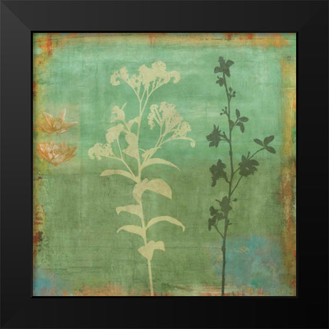 Eco-friendly II Black Modern Wood Framed Art Print by Donovan, Chris