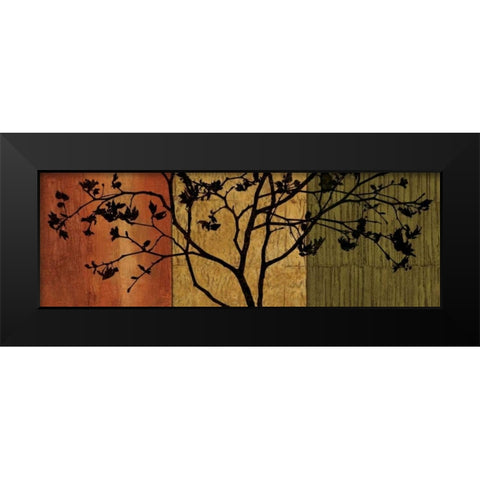 Arboreal II Black Modern Wood Framed Art Print by Donovan, Chris