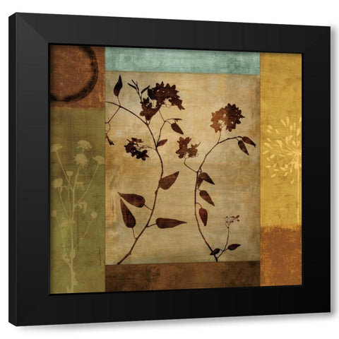 Intuition II Black Modern Wood Framed Art Print by Donovan, Chris