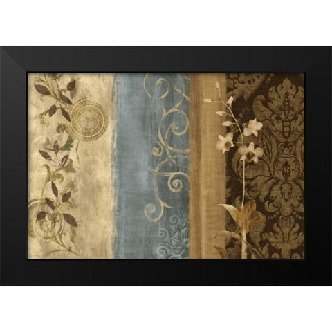 Unforgettable I Black Modern Wood Framed Art Print by Donovan, Chris