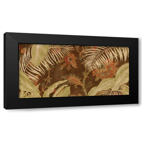 Tropical Haven Black Modern Wood Framed Art Print with Double Matting by Donovan, Chris