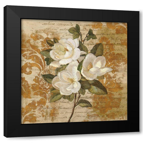 Love Notes I Black Modern Wood Framed Art Print with Double Matting by Donovan, Chris