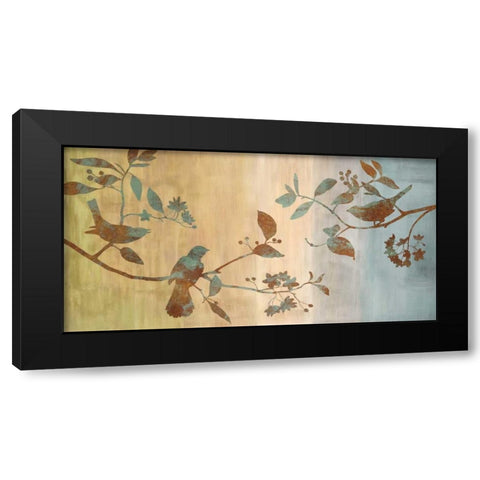 Branching Out I Black Modern Wood Framed Art Print with Double Matting by Donovan, Chris