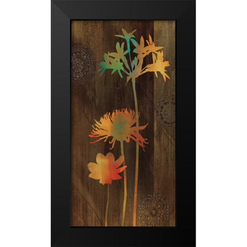 Companions II Black Modern Wood Framed Art Print by Donovan, Chris