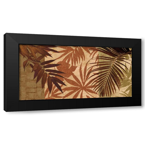 Palm Treasure Black Modern Wood Framed Art Print by Donovan, Chris