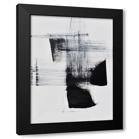 Barely Holding on to Smoke II Black Modern Wood Framed Art Print by Klingeler, Christian