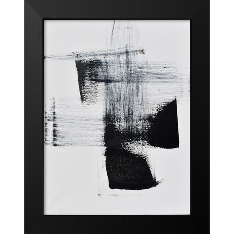Barely Holding on to Smoke II Black Modern Wood Framed Art Print by Klingeler, Christian