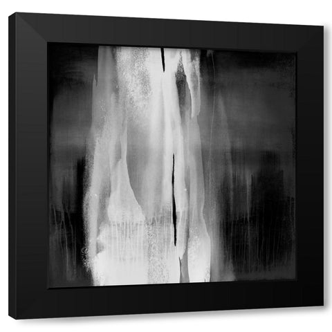 Free Fall Black and White I Black Modern Wood Framed Art Print with Double Matting by Wright, Christine