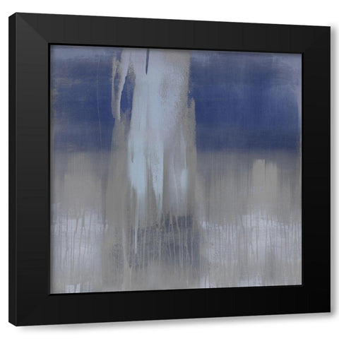 Free Fall I Black Modern Wood Framed Art Print by Wright, Christine