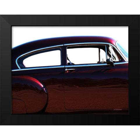 1951 Chevrolet Fleetline 8 Black Modern Wood Framed Art Print by Branson, Clive