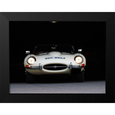 1970 Challenger E Type 6 Black Modern Wood Framed Art Print by Branson, Clive