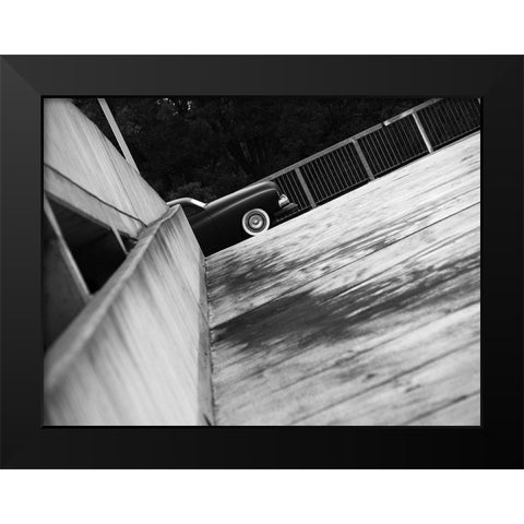 Surveillance Black Modern Wood Framed Art Print by Branson, Clive