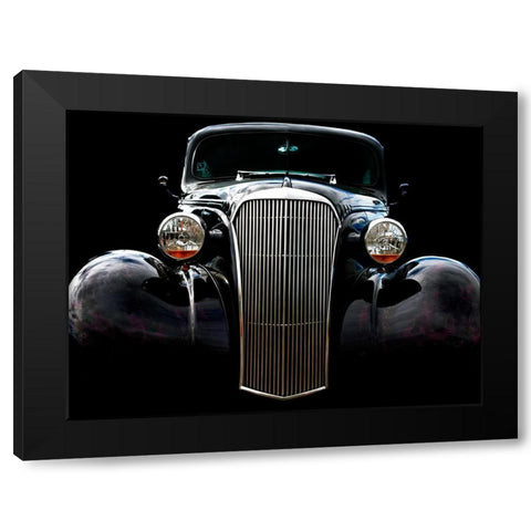 Vintage Chevrolet Black Modern Wood Framed Art Print by Branson, Clive